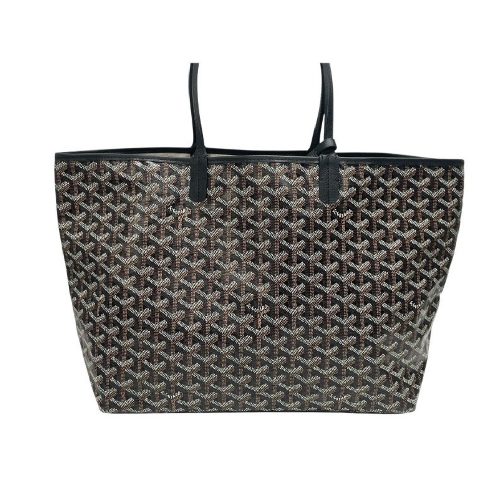 Goyard leather Saint Louis black bag tote - Picture 3 of 10